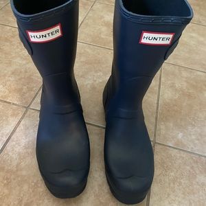 Hunter Original Rain boots / women size 9 Navy